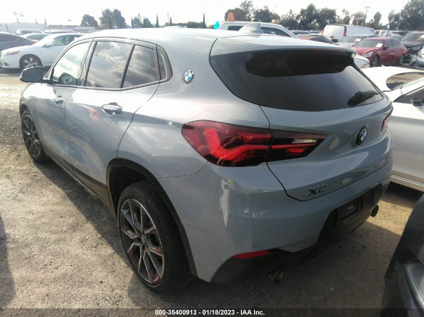 2022 BMW X2 SDRIVE28I VIN: WBXYH9C05N5U54883