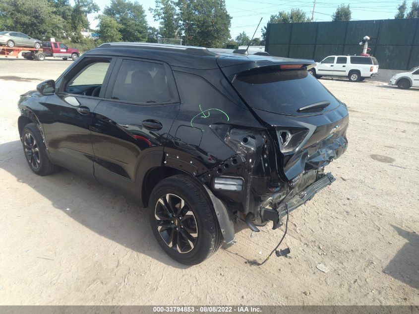 2021 CHEVROLET TRAILBLAZER LT VIN: KL79MRSLXMB121987