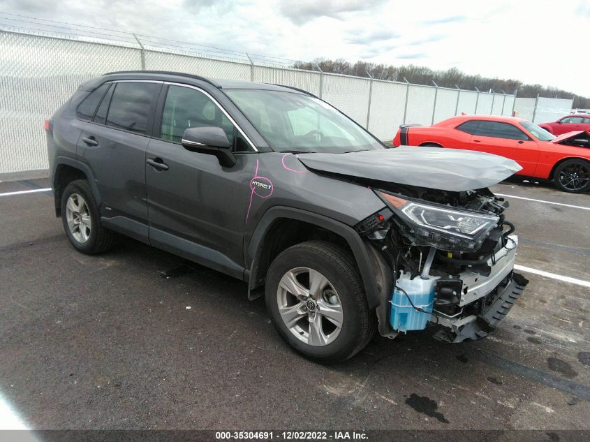 2021 TOYOTA RAV4 HYBRID XLE VIN: 4T3RWRFV7MU026772