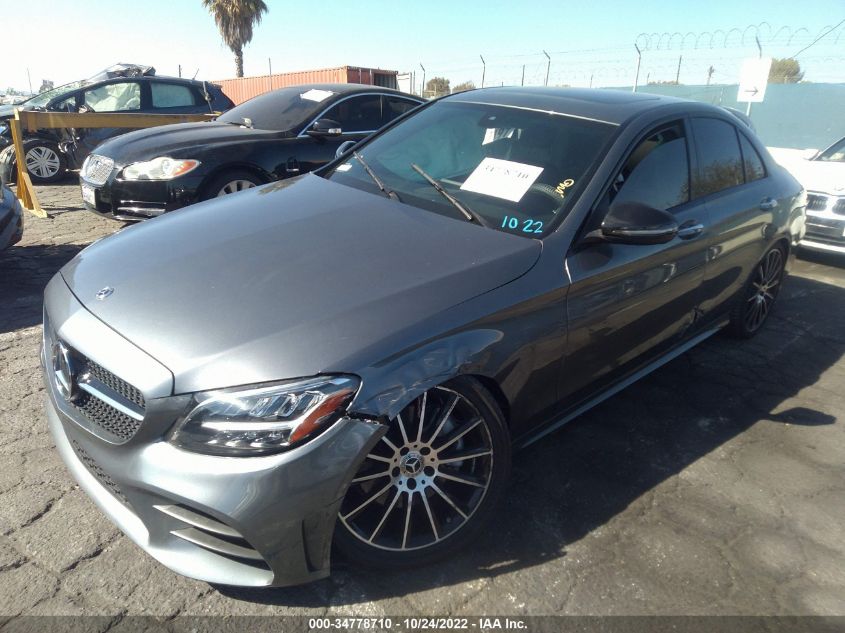 2021 MERCEDES-BENZ C-CLASS C 300 VIN: W1KWF8DB2MR646165