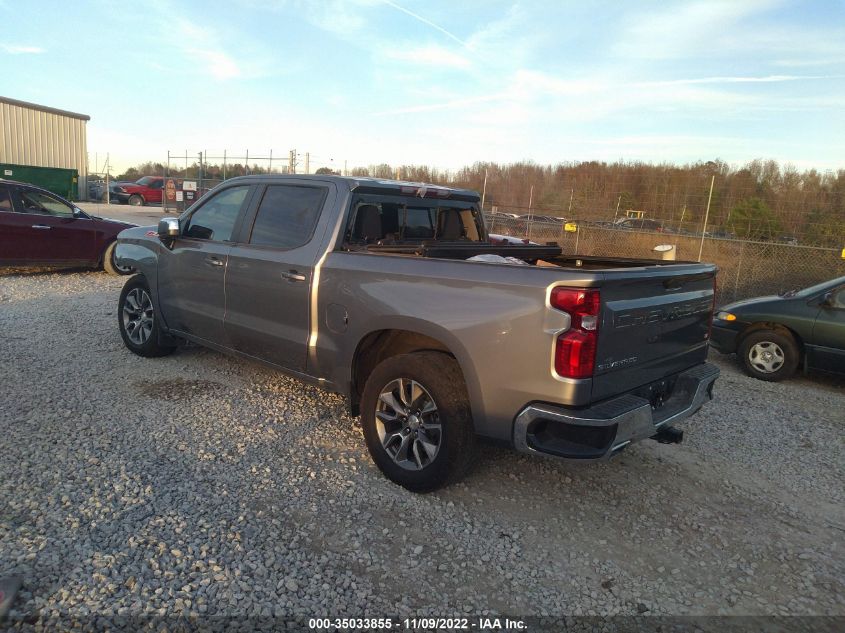 2021 CHEVROLET SILVERADO 1500 LT VIN: 1GCUYDED6MZ175075