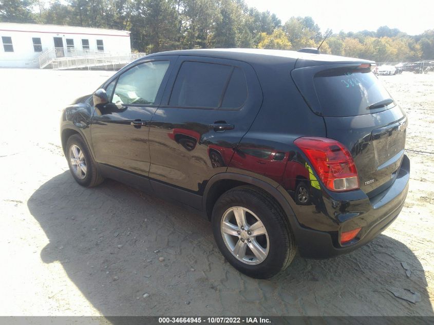 2021 CHEVROLET TRAX LS VIN: KL7CJKSB3MB303883