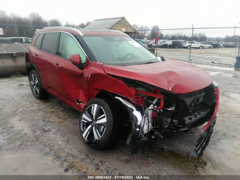 2023 NISSAN ROGUE SL VIN: 5N1BT3CB7PC748876