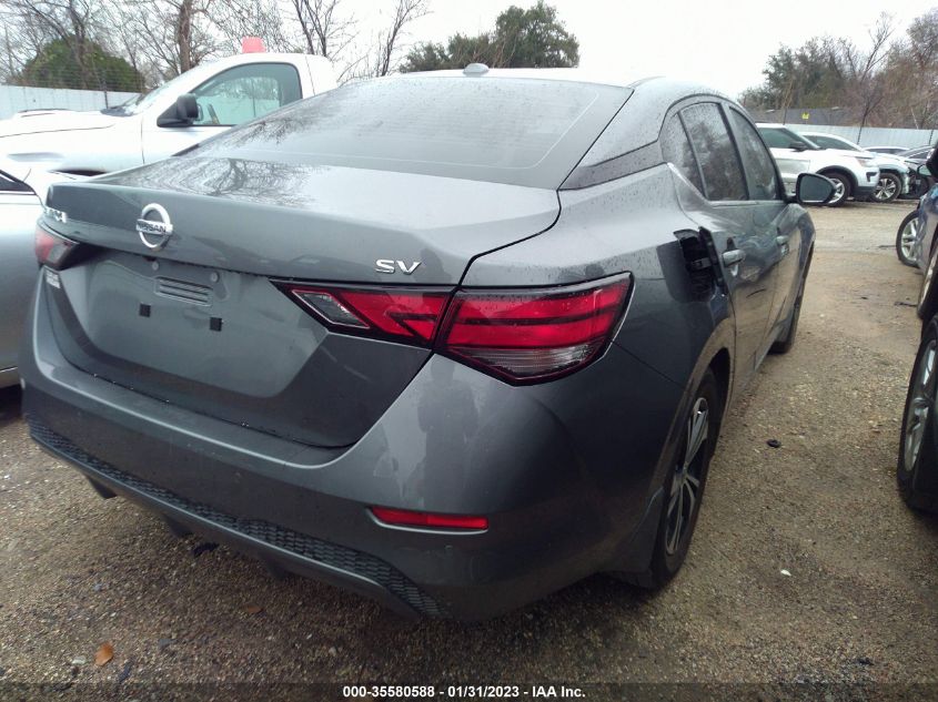 2022 NISSAN SENTRA SV VIN: 3N1AB8CVXNY211730