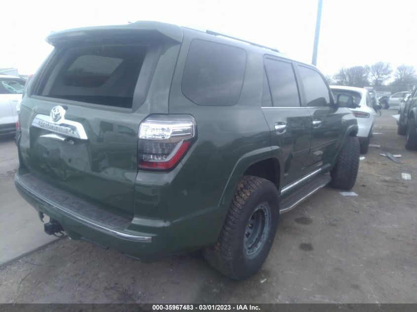 2022 TOYOTA 4RUNNER LIMITED VIN: JTEKU5JR8N6022061