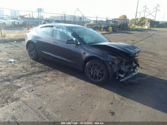 2022 TESLA MODEL 3 LONG RANGE VIN: 5YJ3E1EB9NF183714