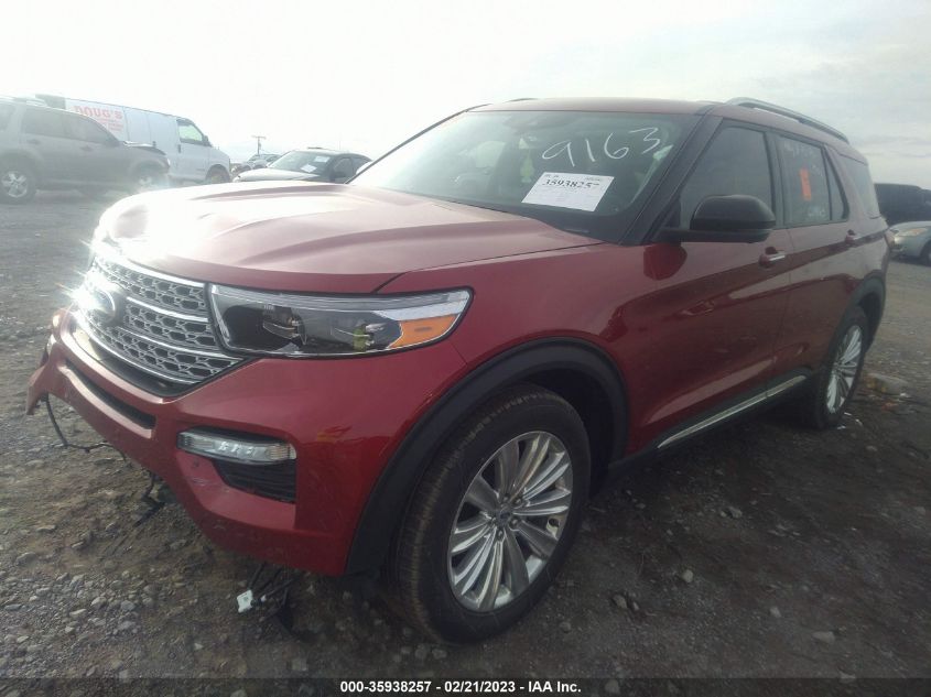 2022 FORD EXPLORER LIMITED VIN: 1FMSK7FH4NGC09163