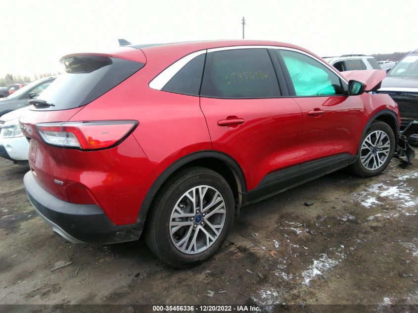 2022 FORD ESCAPE SEL HYBRID VIN: 1FMCU9CZ9NUA26334