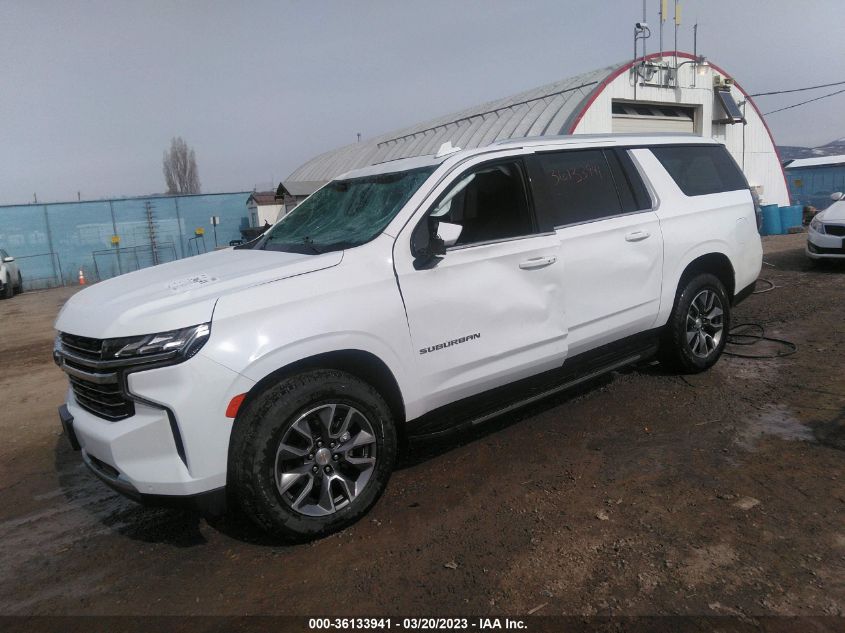 2023 CHEVROLET SUBURBAN LT VIN: 1GNSKCKDXPR166110