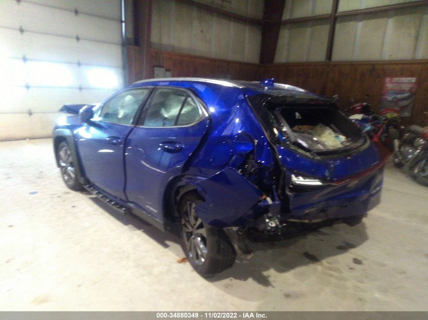 2021 LEXUS UX UX 250H F SPORT VIN: JTHR9JBH8M2046268