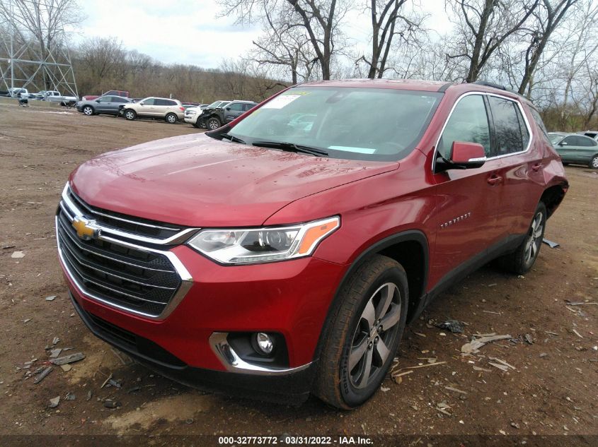 2020 CHEVROLET TRAVERSE LT LEATHER VIN: 1GNERHKW5LJ169660