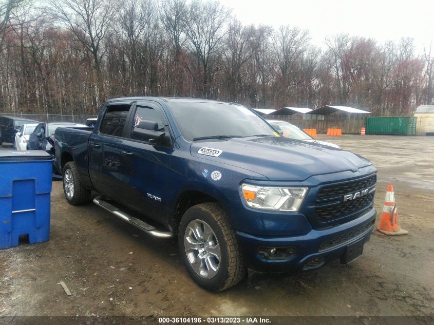 2022 RAM 1500 BIG HORN VIN: 1C6SRFMT4NN266080