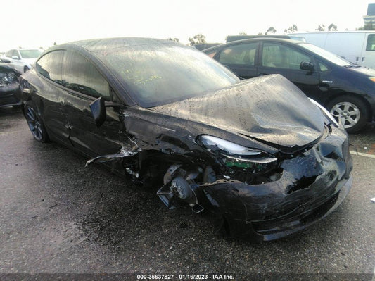 2022 TESLA MODEL 3 LONG RANGE VIN: 5YJ3E1EB3NF359916