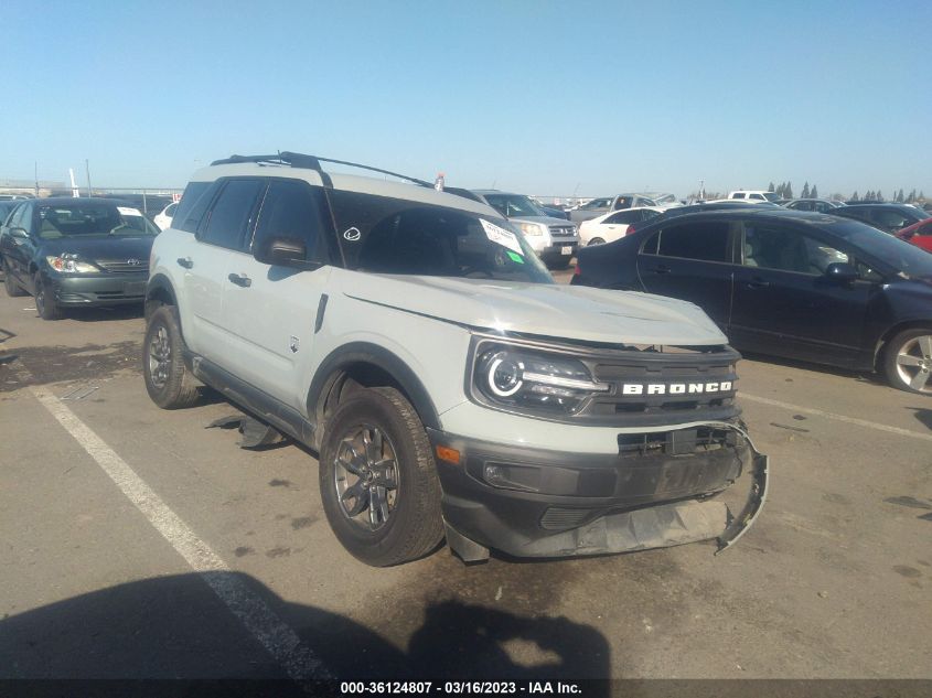 2022 FORD BRONCO SPORT BIG BEND VIN: 3FMCR9B67NRD59499