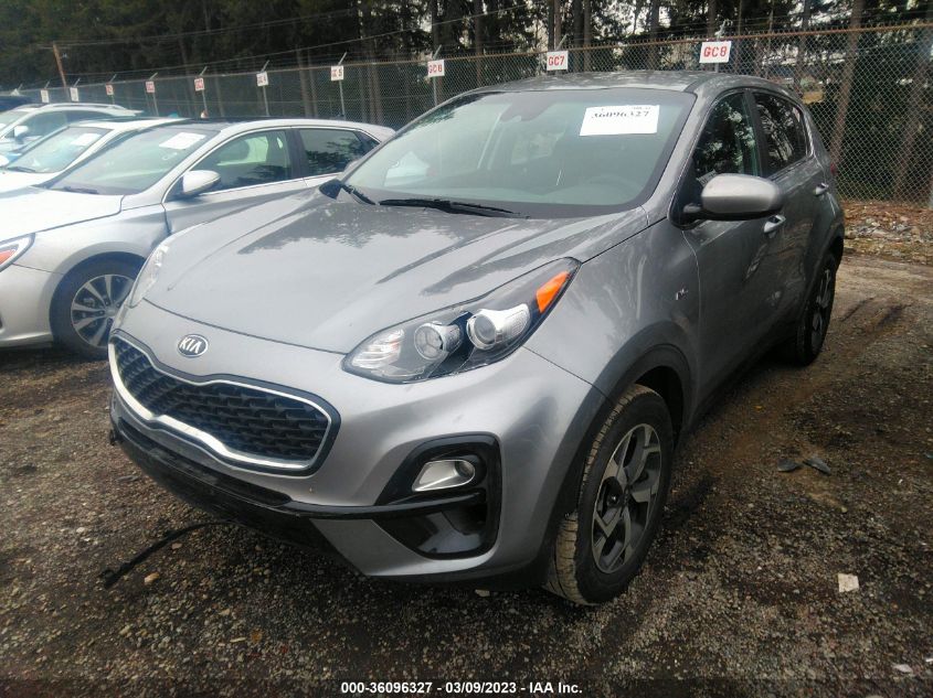 2022 KIA SPORTAGE LX VIN: KNDPMCAC4N7992140