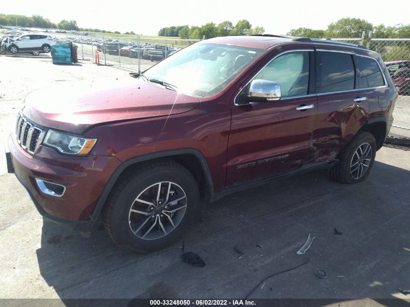 2022 JEEP GRAND CHEROKEE WK LIMITED VIN: 1C4RJFBGXNC151502