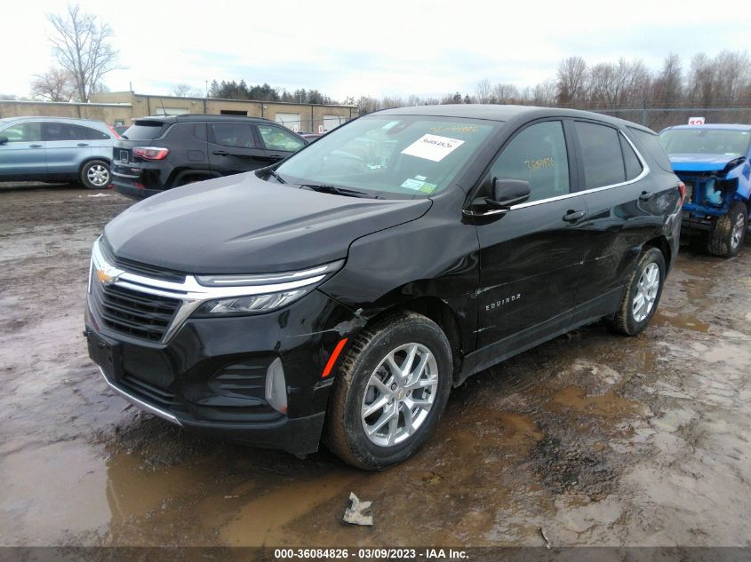 2022 CHEVROLET EQUINOX LT VIN: 3GNAXUEV3NL206426
