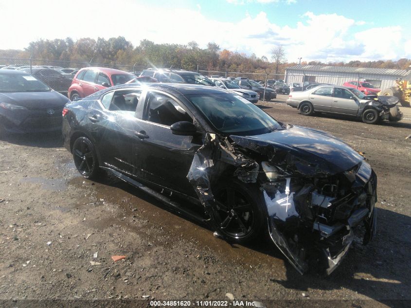 2022 NISSAN SENTRA SR VIN: 3N1AB8DV7NY261290