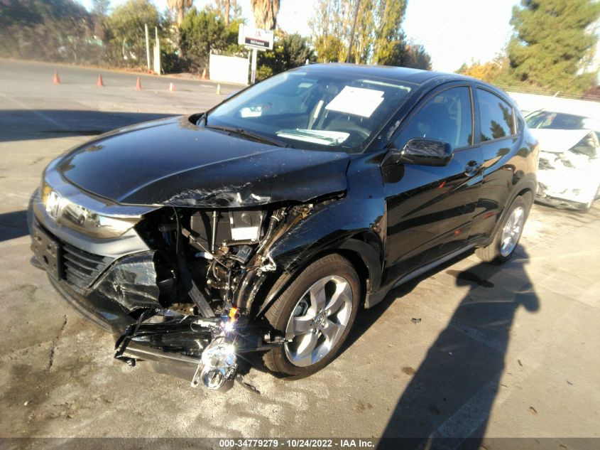 2022 HONDA HR-V LX VIN: 3CZRU6H33NM751122