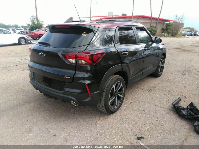 2022 CHEVROLET TRAILBLAZER RS VIN: KL79MTSL9NB144482