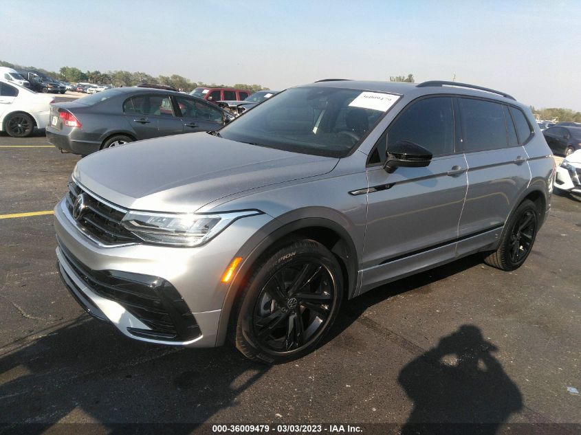2023 VOLKSWAGEN TIGUAN SE R-LINE BLACK VIN: 3VVCB7AX0PM025307