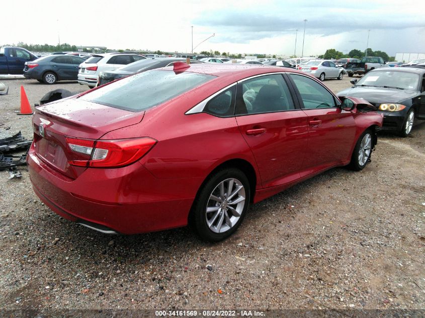 2021 HONDA ACCORD SEDAN LX VIN: 1HGCV1F10MA001171