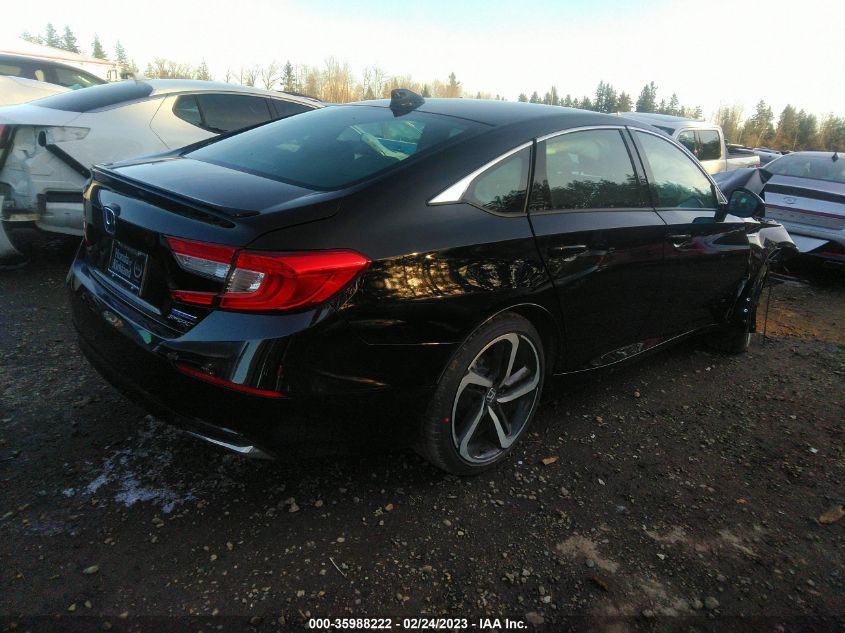 2022 HONDA ACCORD HYBRID SPORT VIN: 1HGCV3F21NA041913