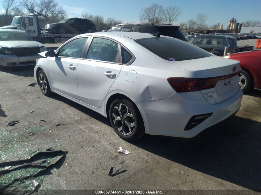 2021 KIA FORTE LXS VIN: 3KPF24AD7ME348100