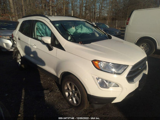 2022 FORD ECOSPORT SE VIN: MAJ6S3GL7NC463710