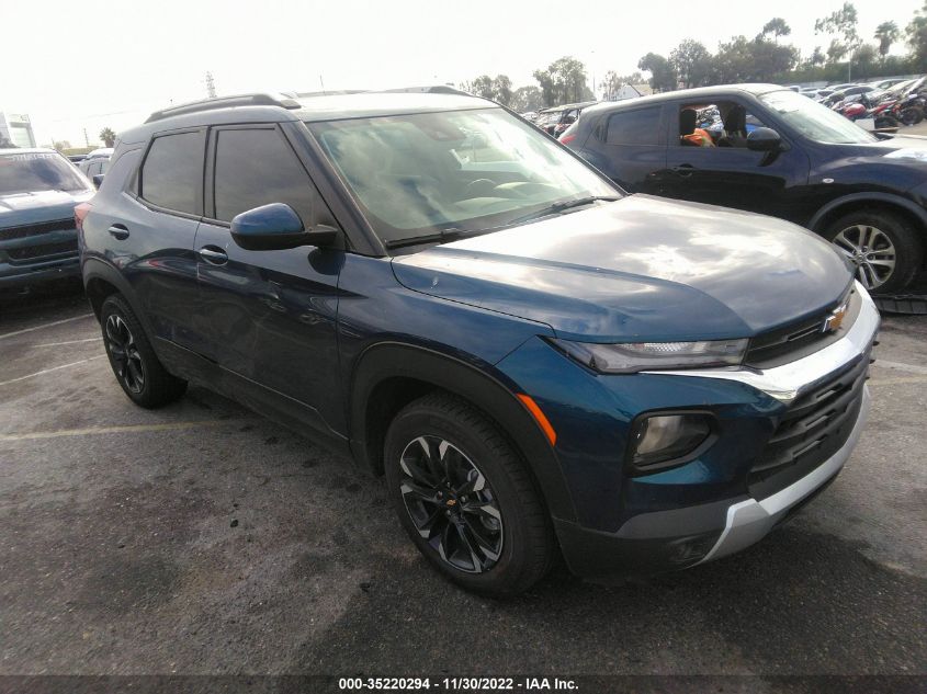 2021 CHEVROLET TRAILBLAZER LT VIN: KL79MPS20MB124344