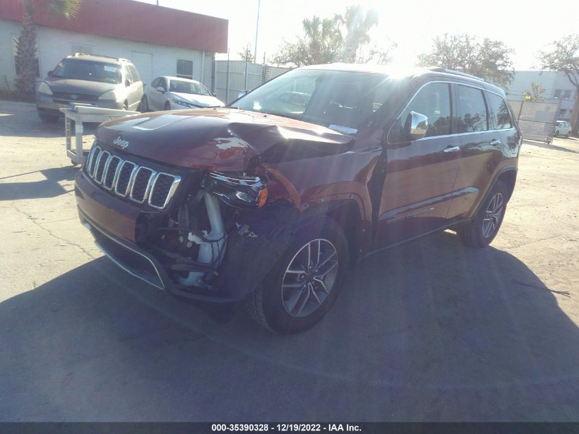 2022 JEEP GRAND CHEROKEE WK LIMITED VIN: 1C4RJEBG7NC125594