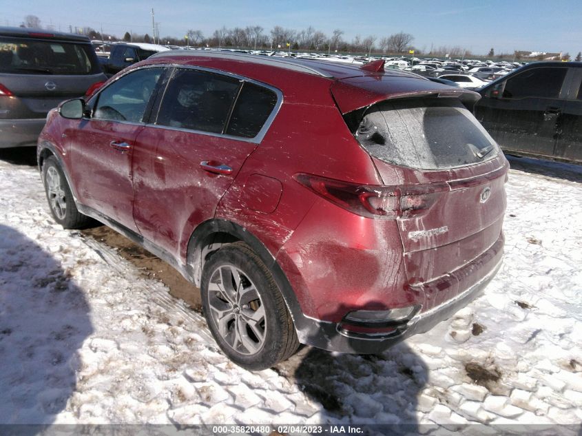 2021 KIA SPORTAGE EX VIN: KNDPNCAC7M7873302
