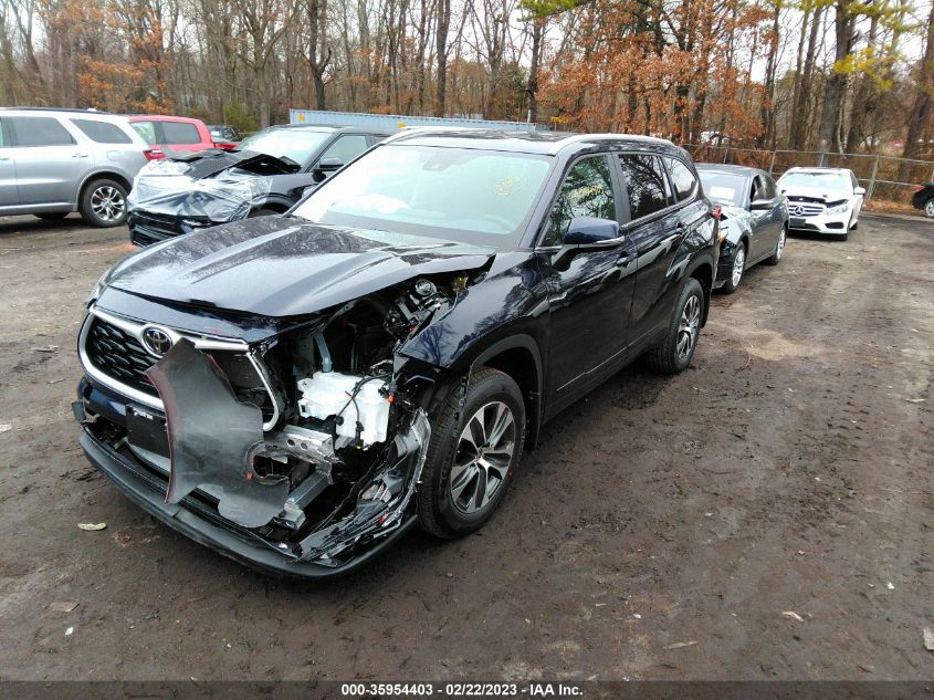 2023 TOYOTA HIGHLANDER L/LE/XLE/XSE/LIMITED VIN: 5TDKDRBH7PS019172