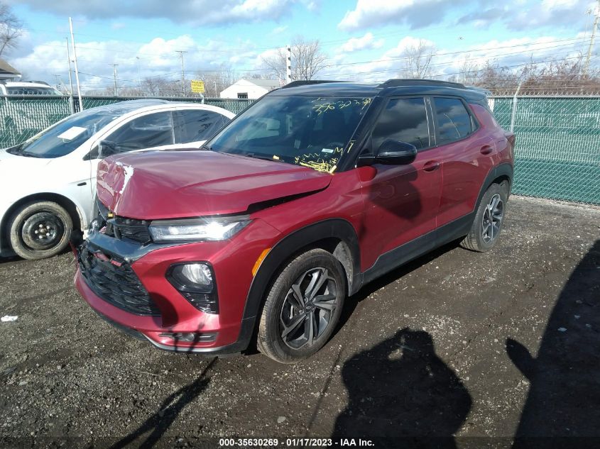 2021 CHEVROLET TRAILBLAZER RS VIN: KL79MTSL9MB146845