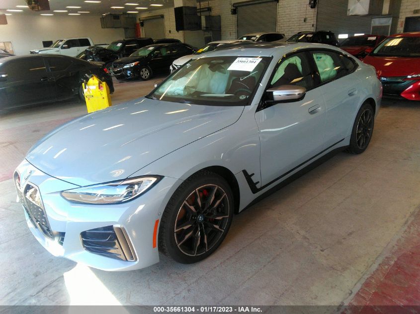 2022 BMW I4 M50 VIN: WBY33AW09NFN17141