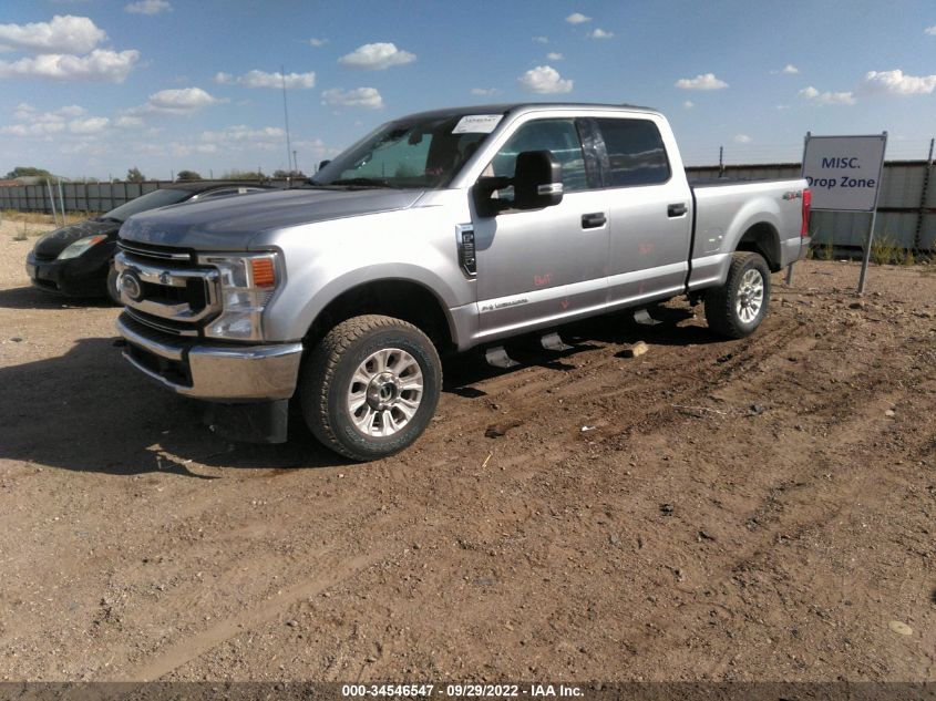 2021 FORD SUPER DUTY F-250 SRW XL/XLT/LARIAT VIN: 1FT7W2BT5MED03378