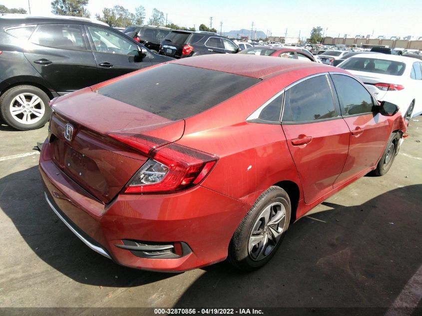 2021 HONDA CIVIC SEDAN LX VIN: 2HGFC2F64MH525607