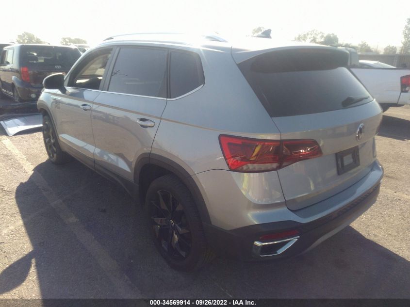 2022 VOLKSWAGEN TAOS SE VIN: 3VVLX7B24NM006258