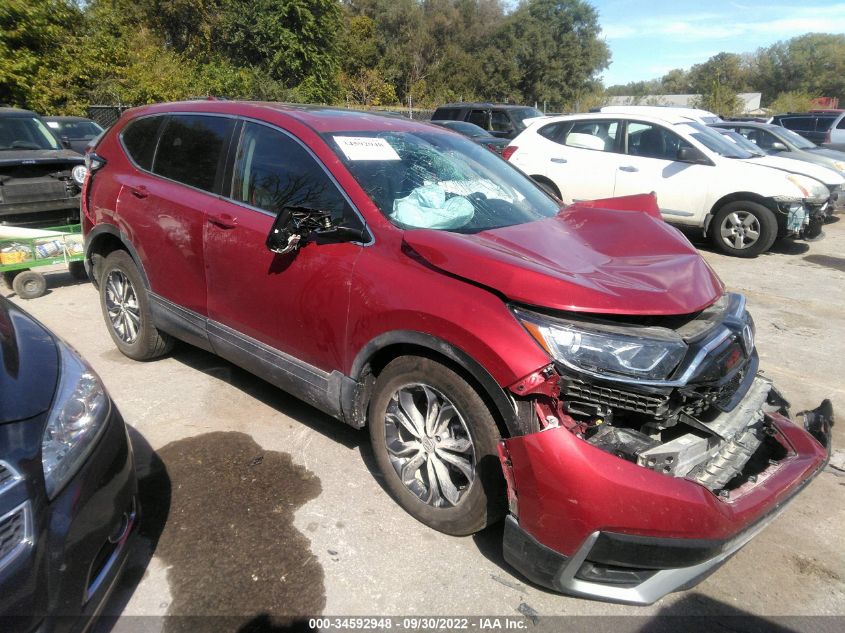 2022 HONDA CR-V EX VIN: 2HKRW2H54NH633869