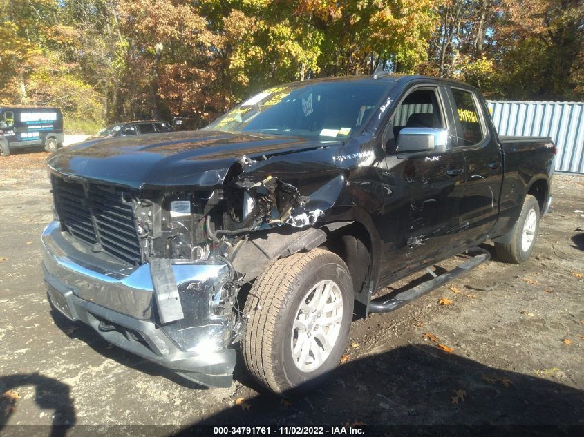 2021 CHEVROLET SILVERADO 1500 LT VIN: 1GCRYJEK3MZ362101