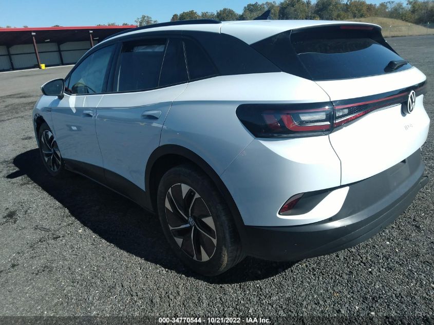 2021 VOLKSWAGEN ID.4 PRO VIN: WVGRMPE28MP056601