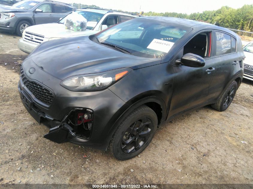 2022 KIA SPORTAGE LX VIN: KNDPMCAC2N7974204