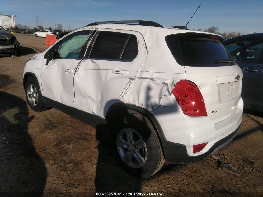 2020 CHEVROLET TRAX LT VIN: 3GNCJLSB1LL203813