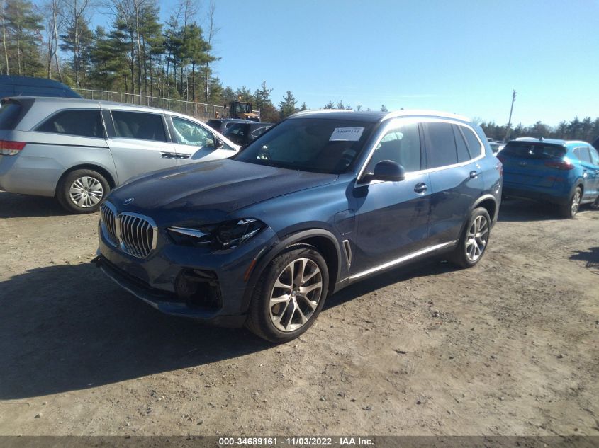 2021 BMW X5 XDRIVE45E VIN: 5UXTA6C08M9H68160