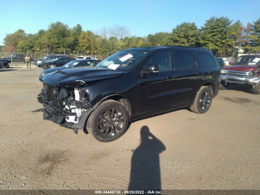 2022 DODGE DURANGO GT PLUS VIN: 1C4RDJDGXNC160689