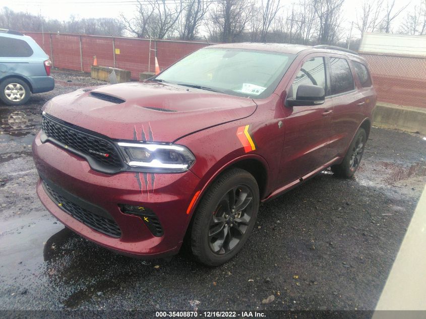 2021 DODGE DURANGO GT PLUS VIN: 1C4RDJDG8MC765003
