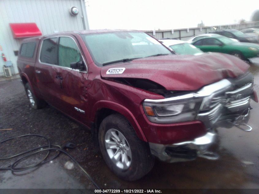 2021 RAM 1500 LARAMIE VIN: 1C6SRFRT0MN656858