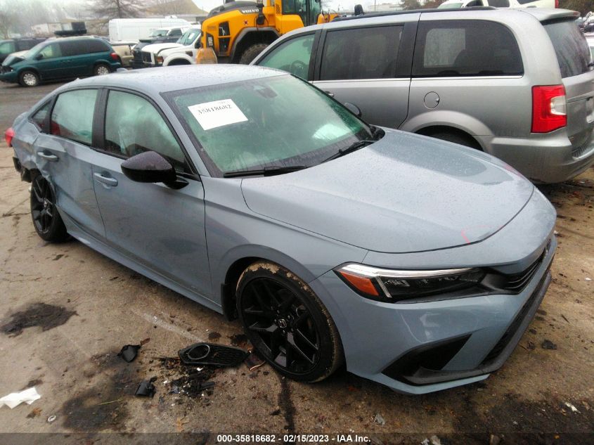 2022 HONDA CIVIC SEDAN SPORT VIN: 2HGFE2F57NH604949