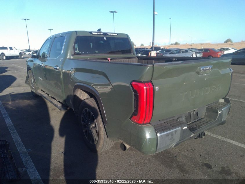 2022 TOYOTA TUNDRA 2WD LIMITED VIN: 5TFJA5BC4NX001480
