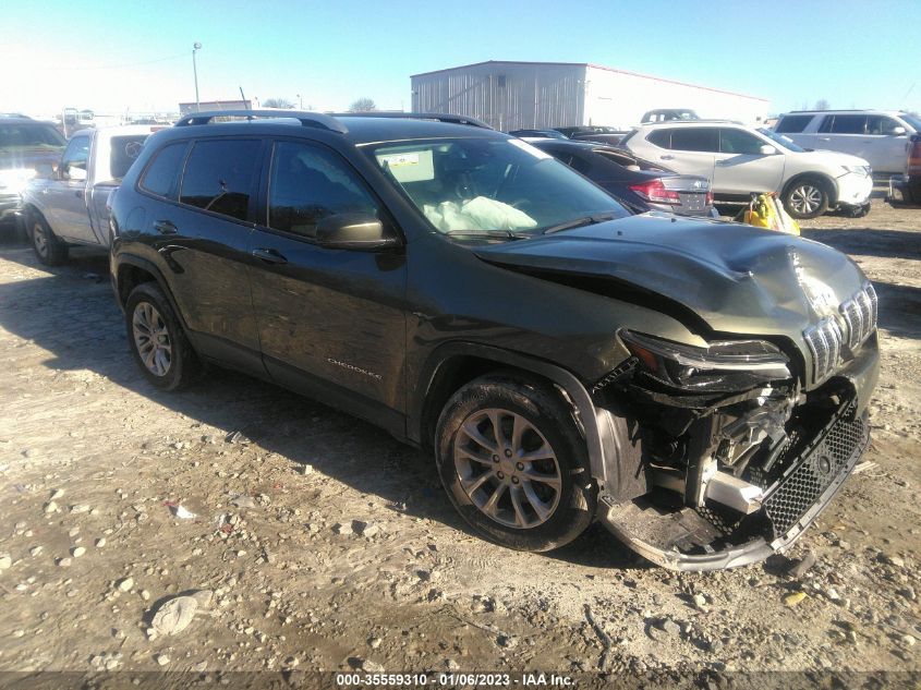 2021 JEEP CHEROKEE LATITUDE VIN: 1C4PJLCB6MD164927